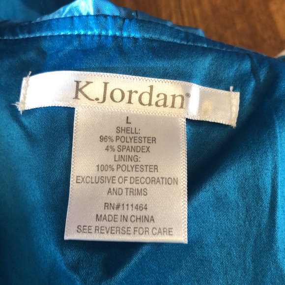 Pretty Blue Jacket by “K.Jordan”! Size Large - Picture 8 of 9